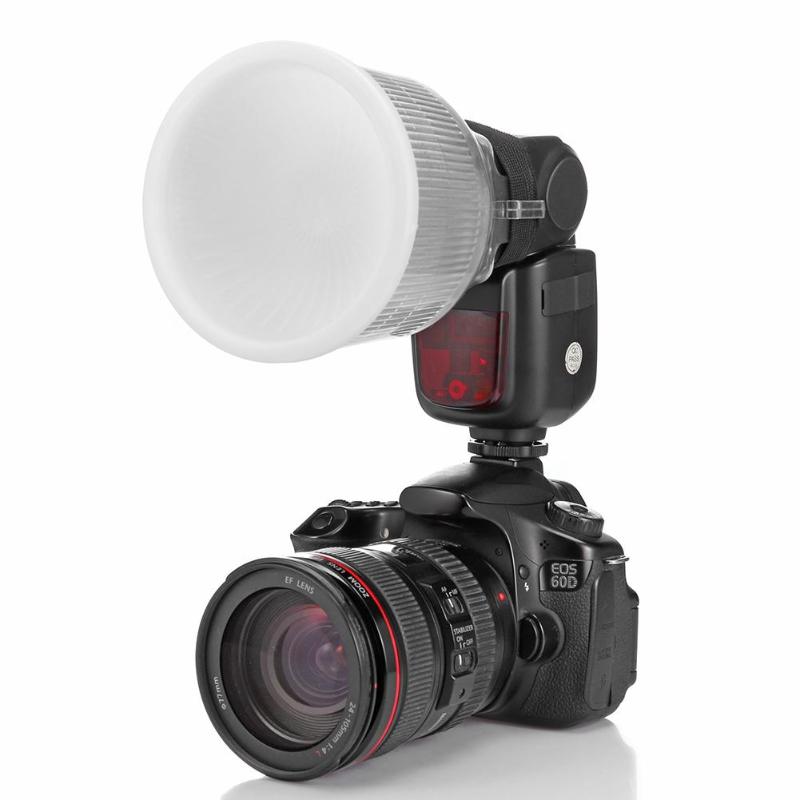 3pcs Lambency Flash Diffuser outdoor capture Adjustable White Orange Cloud Covers Set for nature photo Flash Speedlite Camera