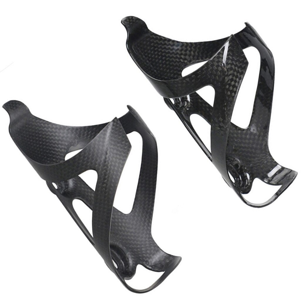 Full Carbon Fiber Bicycle Water Bottle Cage Mtb Road Bike Bottle Holder Ultra Light Cycle Equipment Matte/light Gadget #T1P