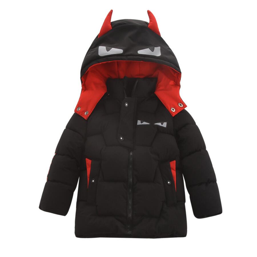 Baby Down Katoen Gewatteerde Jas Kids Warm Winter Kleding 3 4 5 6 7 Jaar Kinderen Overjas & Jassen sneeuw Wear Jongens Parka Snowsuit