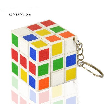 Qiyi 3*3*3 Cubo Professionale Cubo Magico Speedcube Puzzle Magia Cubi Educativo Cubo Di Puzzle Giocattoli Per I Bambini giocattoli Per Adulti: Keychain