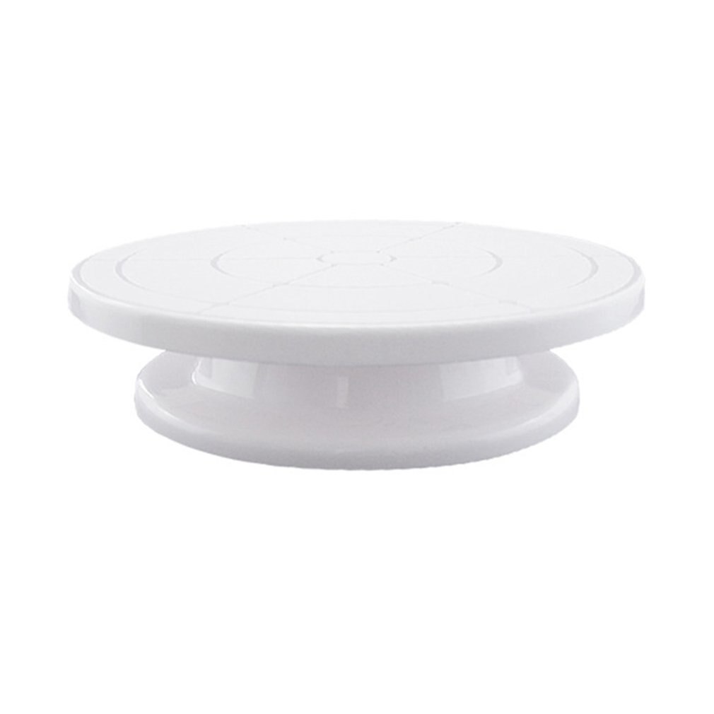 Abs Plastic Rotating Turntable Cake Stand Can Be Turned Round Decorating Turntable