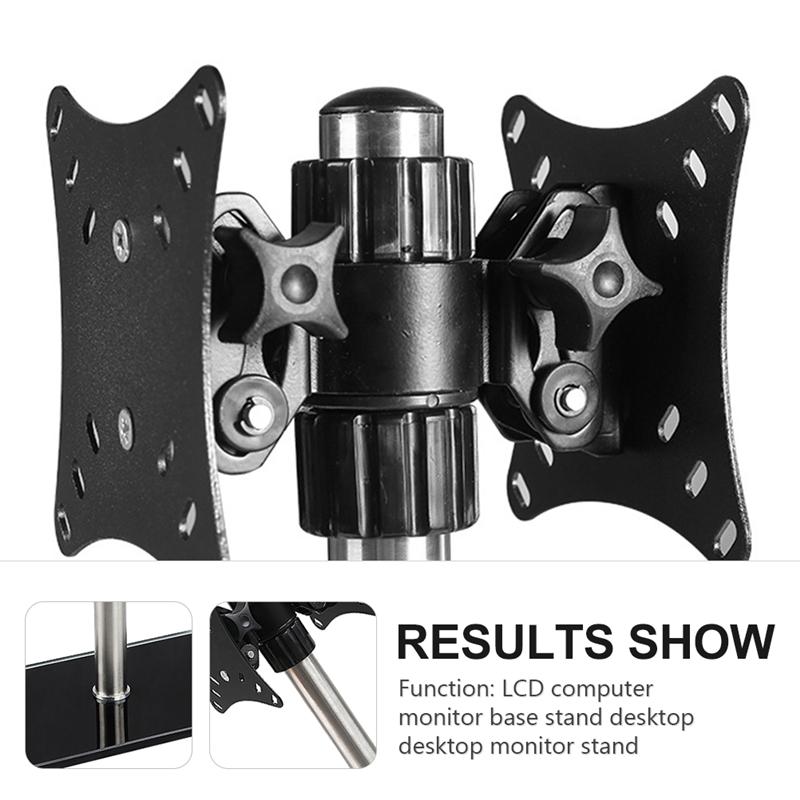 Monitor Desk Stand Single Dual Monitor Stand Height Adjustable Monitor Mount Holder Desktop Stand Single Screen Holder