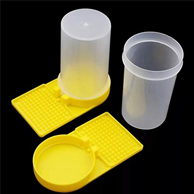 2 Pack Beehive Beekeeping Water Dispenser Honey Beehive Entrance Feeder Bee Drinking Beekeeping Equipment Nest Beekeeper Tool