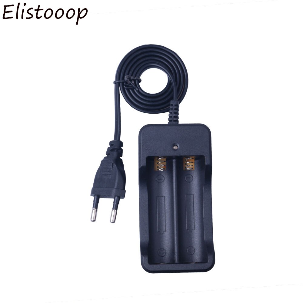 18650 Rechargeable Battery Dual Charger 2 Slot 4.2V Charger Li-ion Rechargeable BRC for Flashlight Headlight