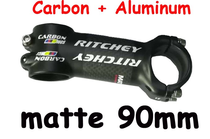 Carbon cykel frempind letvægts aluminium carbon fiber stigerør stang frempind landevej cykel frempind mtb styr frempinde 28.6-31.8mm freeshiping