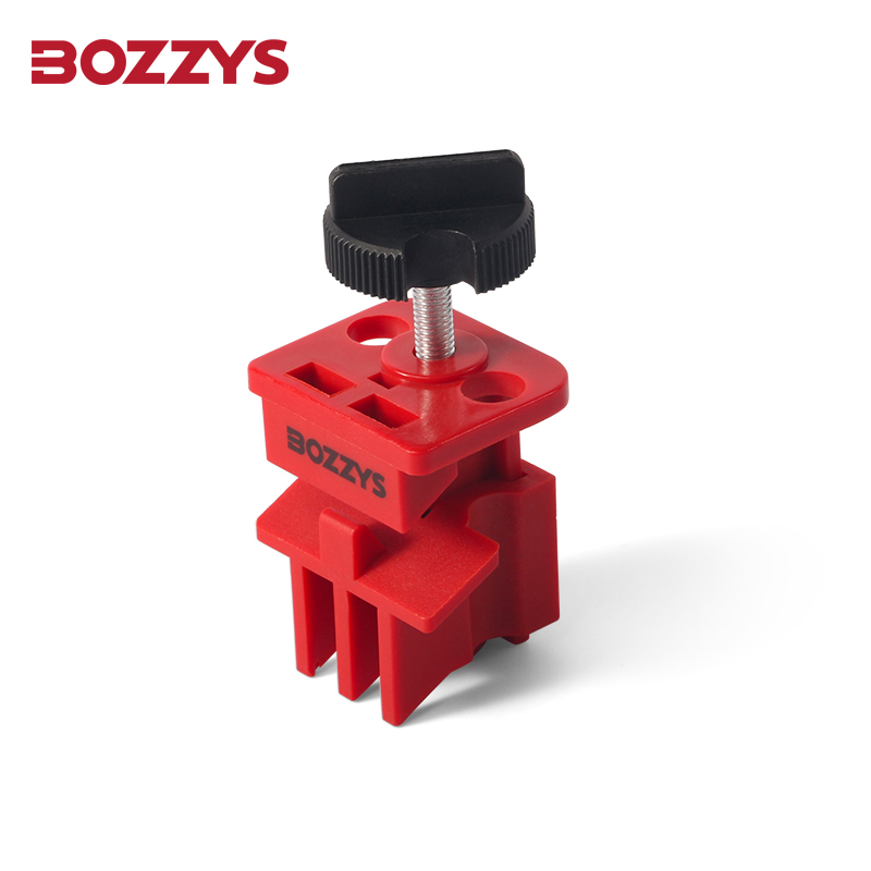 BOZZYS Serrature di bloccaggio per interruttori universali multipolari abbinate a lucchetti e contangenti per il blocco dell'isolamento elettrico