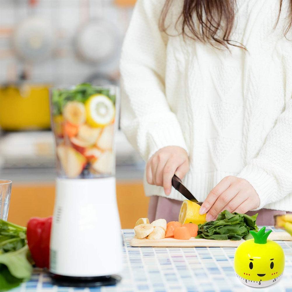 Pomodoro Kitchen Timer Alarm Clock Cartoon Vegetable Kitchen For Household Baking Helper Supplies Reminder Shaped Cooking E C8v4