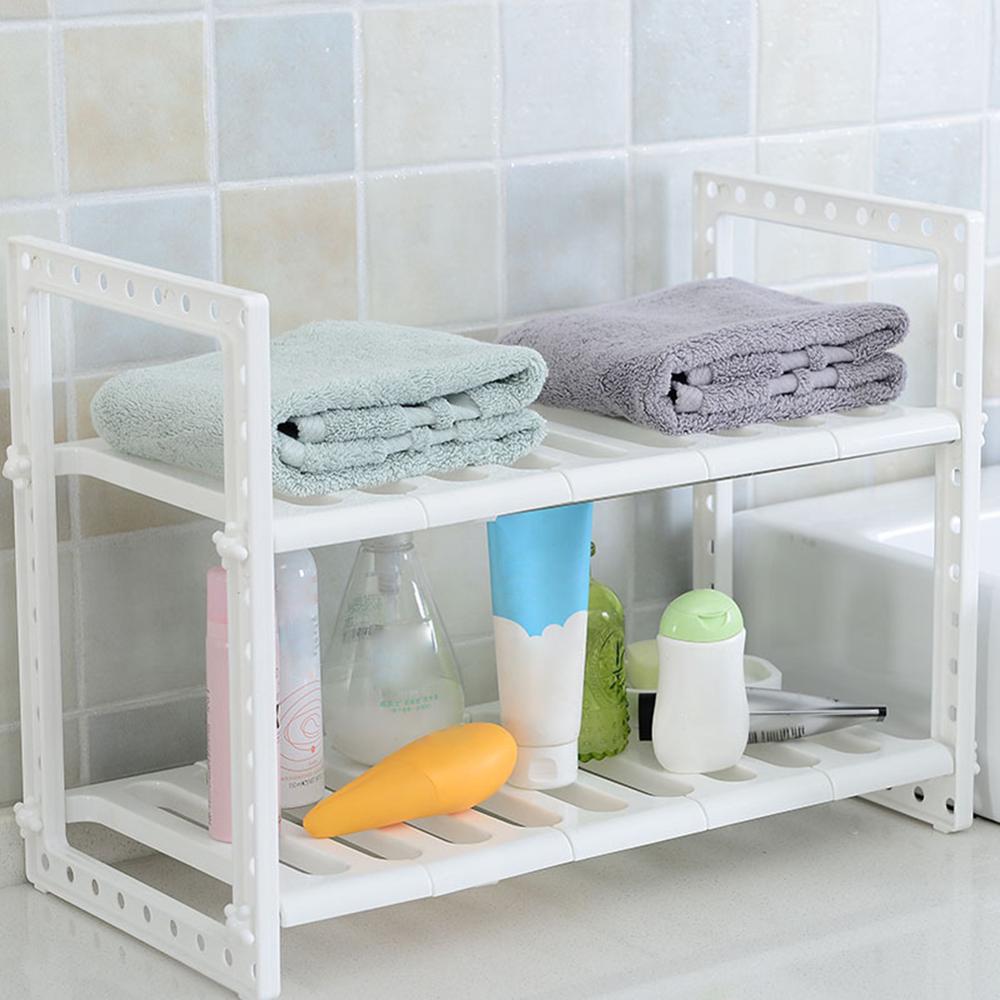 Under Sink Organizer 2-Tier Expandable Shelf Rack ... – Vicedeal