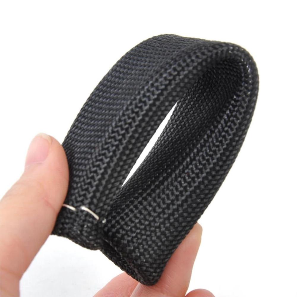 8PCS Black Red 1200° Spark Plug Wire Boots Heat Shield Protector Sleeve SBC BBC 350 454