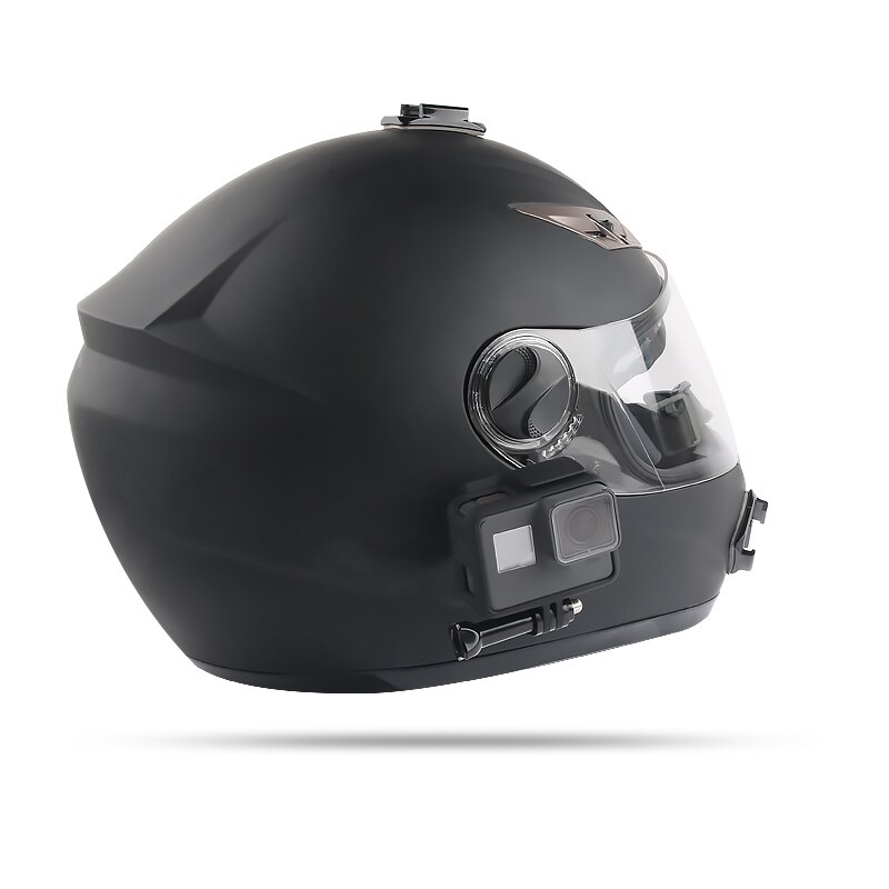 Motorhelm Chin Vaste Beugel Kleine Mier 4K Sport Camera Accessoires Voor Hero 6/5/4,Yi, sargo, Mijia Sport Camera