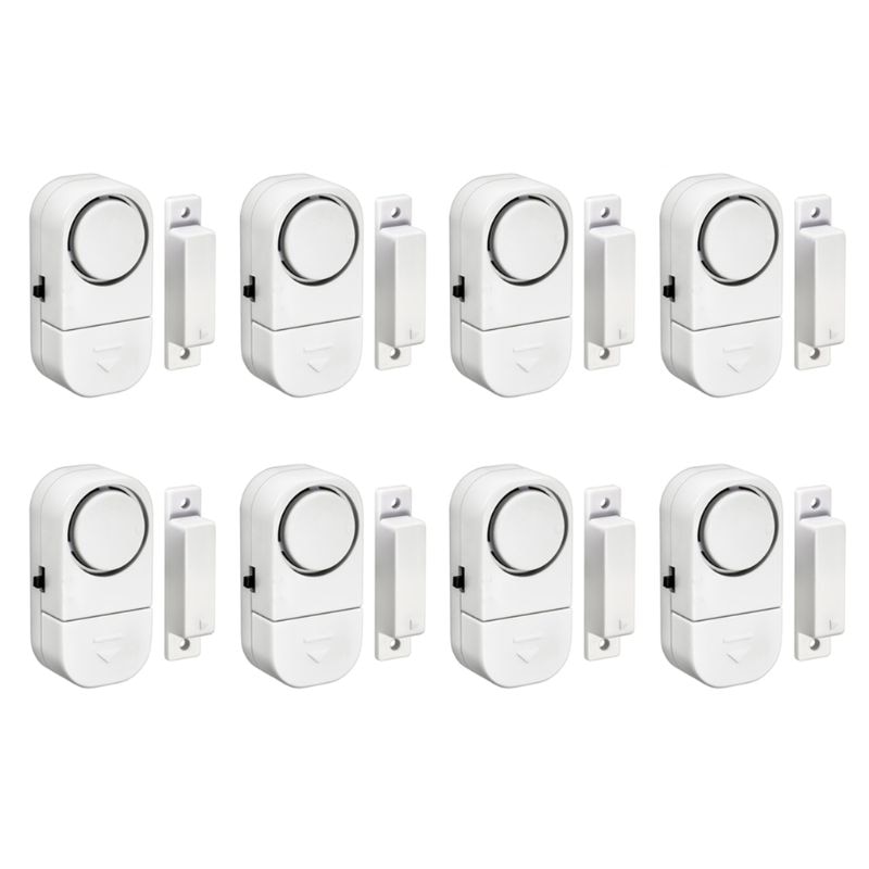 Wireless Window Door Burglar Security Warning Alarm System Magnetic Sensor