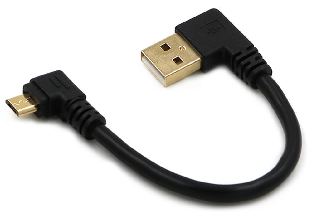 90 degree Micro USB Cable 3A Fast Charger USB Cord Sony Nylon For Samsung Power Cable Phone line elbow Data Xiaomi Android S5O7