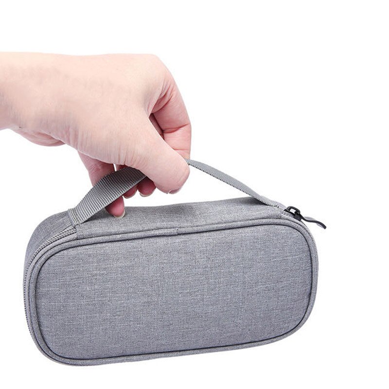 Wasserdichte aufbewahrungstasche für digitales zubehör, organizer für elektronikgeräte, reisetasche, tragetasche für usb-c-kabel