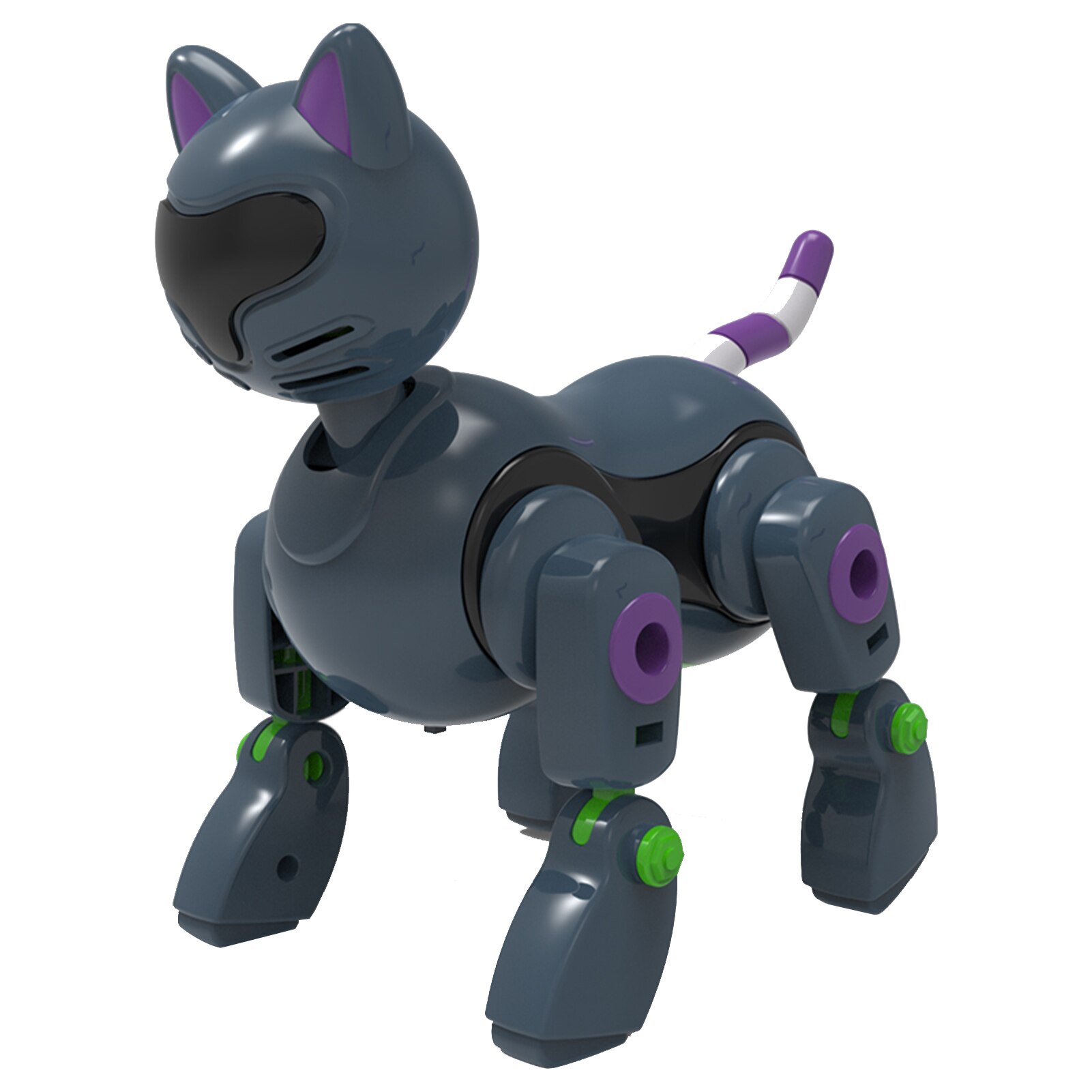 Jouet Robot chien/chat pour enfants, bricolage, animal de compagnie, télécommande, interactif, Intelligent, éducatif, pour garçons et filles