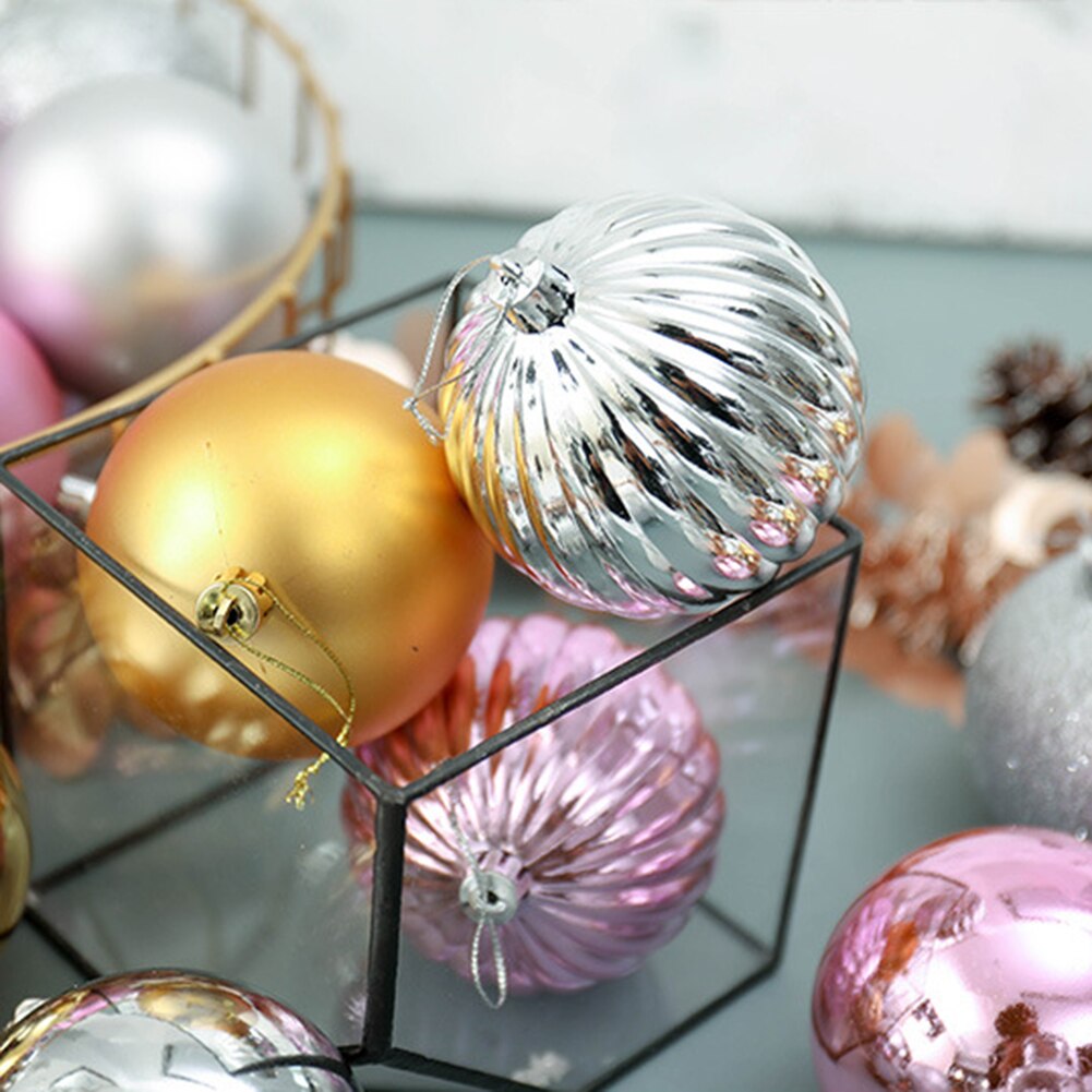 34 stuks kerstballen winkelcentrum plafond raam hangende bal ornament hanger kerstfeest kerstboomversiering