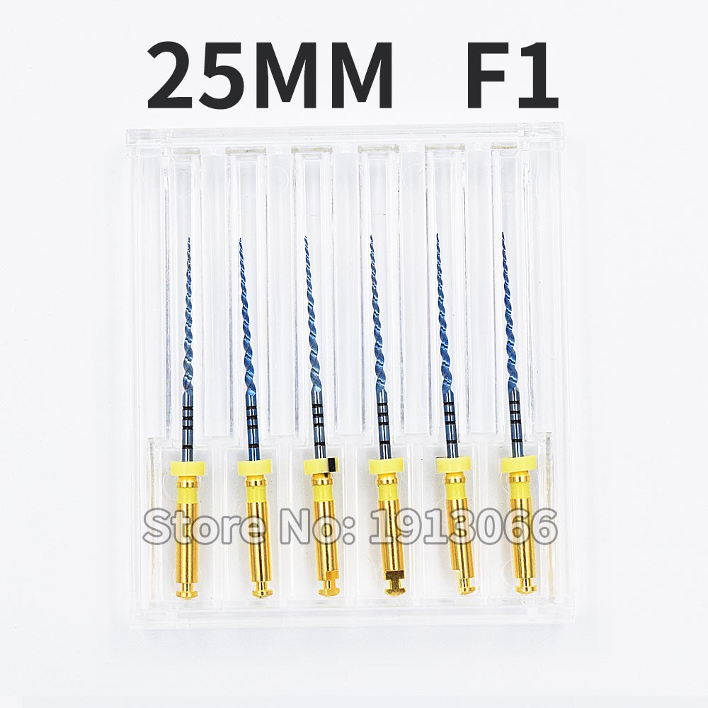 Dental endo files dental rotary endodontic files Use for Root canal: 25MM  F1