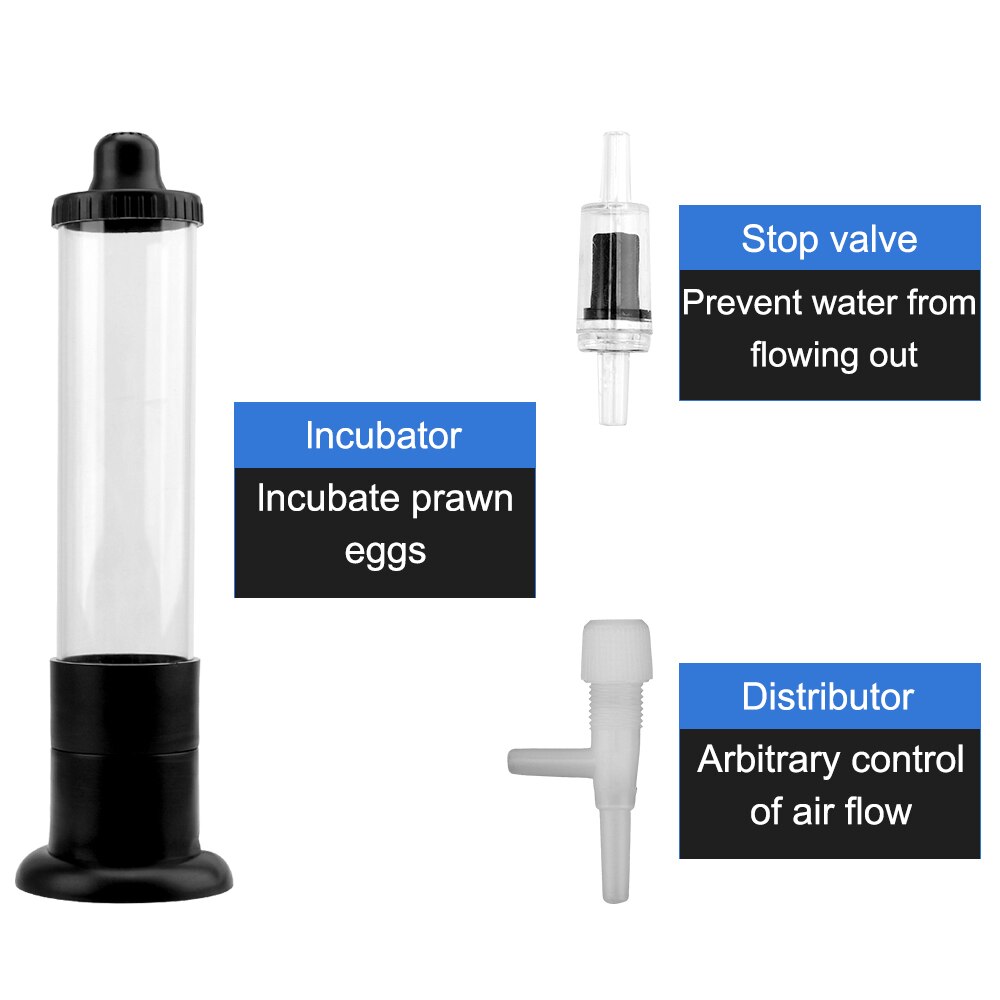 Fish Tank Brine Shrimp Hatcher Artemia Eggs Incubator for Aquarium Aquatic Animal Brine Shrimp Hatchery Hatching Equipment