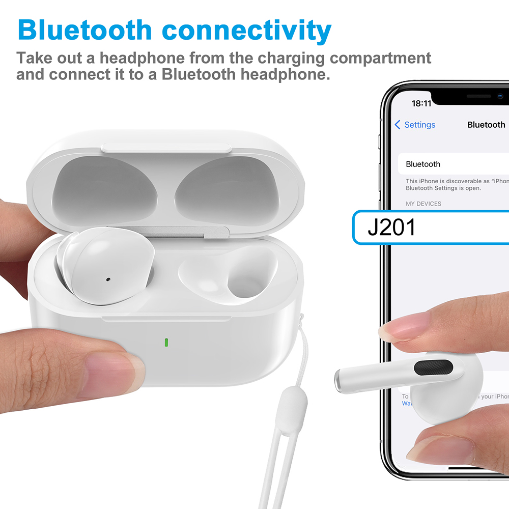 Wireless Earbud Bluetooth 5.3 Headphones Stereo Bass Ear Buds Earphones Bluetooth Earbud IPX5 Waterproof Sport for Android iOS