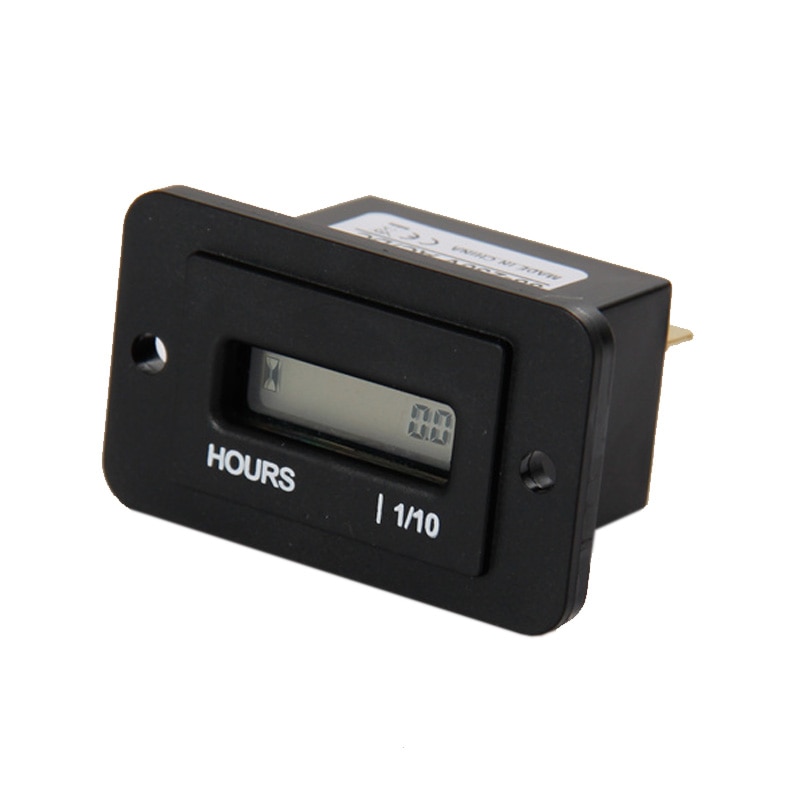 Yooreal Digitale Tach Urenteller, RPM Gauge Meter Voor Grasmaaier Scooter Crossmotor Tractor Generator Luchtcompressor Marine Motorfiets Sneeuwblazer Hogedrukreiniger 684601190