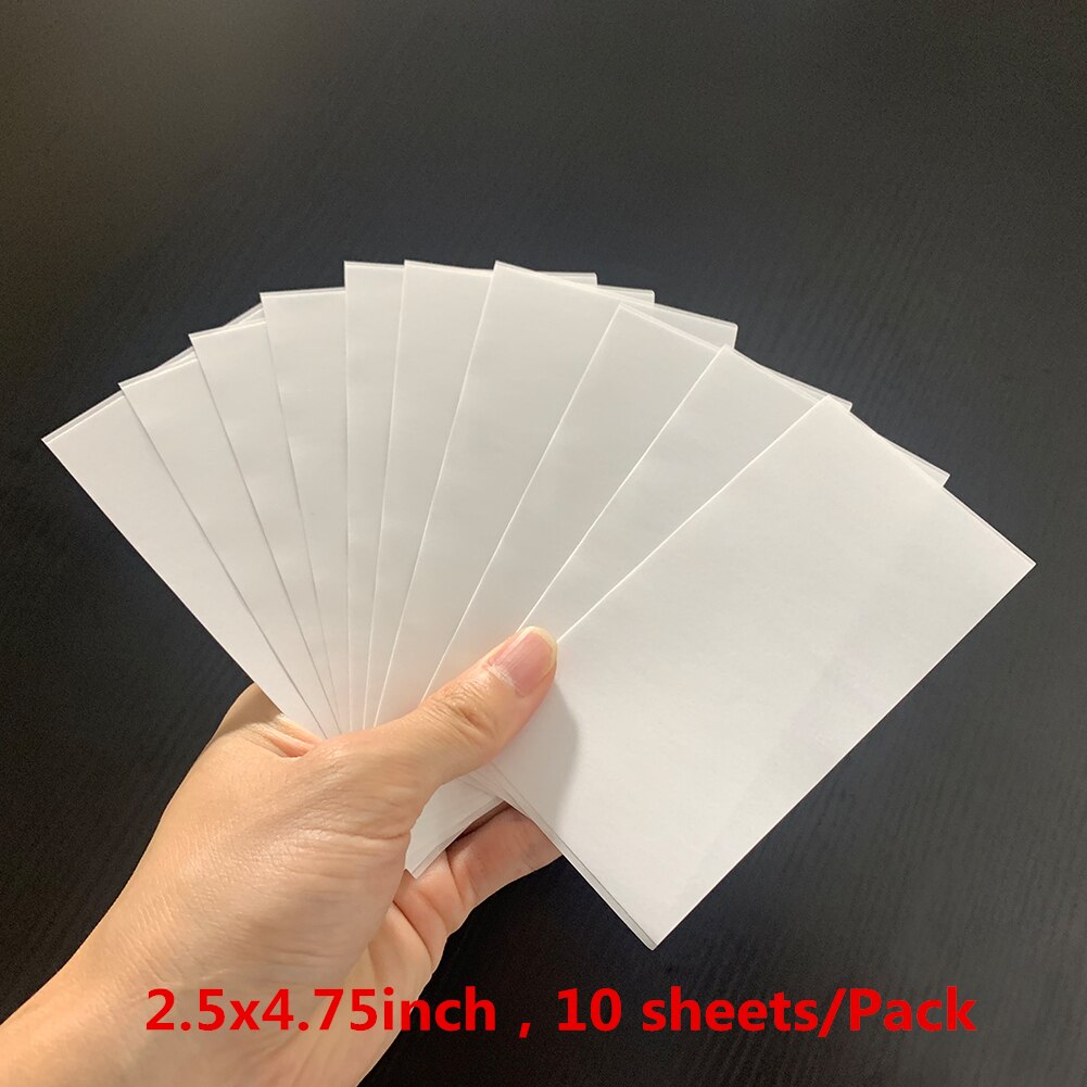 Two Size Clear Double Sided Adhesive Glue Sticker Sheets Cards Making for DIY Scrapbooking Paper Crafts Hardcover Photo Albums: TT252