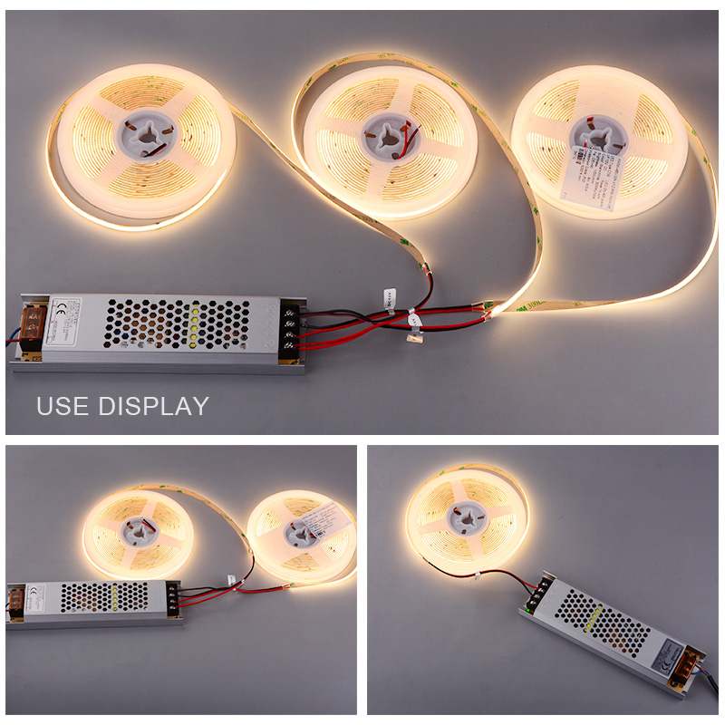 Ultradünnes LED-Netzteil DC 12V 24V Beleuchtungstransformatoren 100W 150W 200W AC180-260V Treiber für LED-Streifenlichter