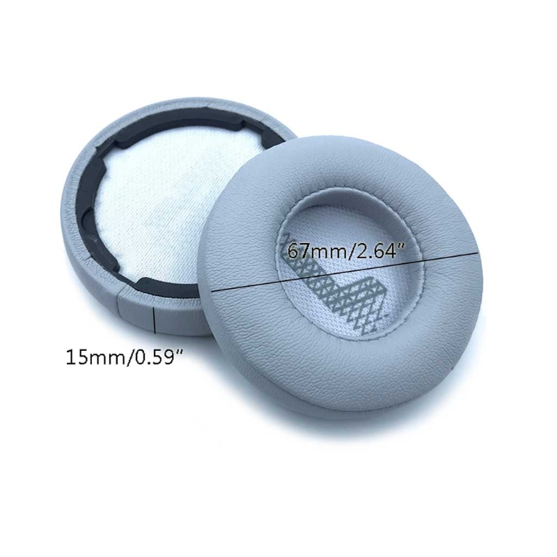 Oreillettes en cuir pour JBL Live, 400BT, 460NC, casque sans fil, cache-oreilles, coussinets en mousse à mémoire de forme
