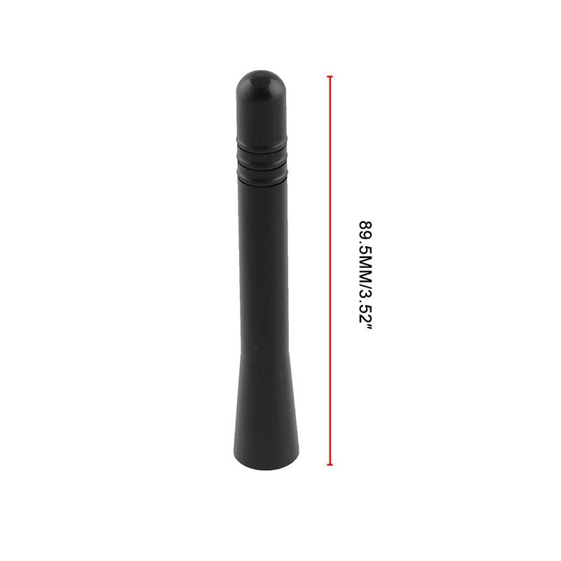 4.7 inch universele auto korte aluminium antenne accessoires radio fm-antenne