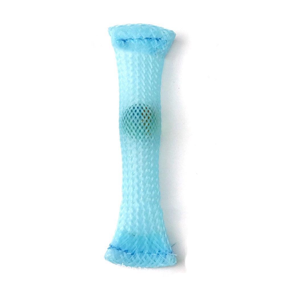 Decompression Toy Woven Glass Glass Decompression Network Marble Tube Squeeze Autism Toy Relieve ADHD Stress Anxiety S0S2: E