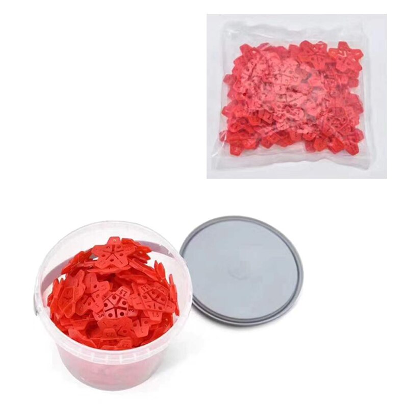 150 st / set nivå kilar kakel distanser för golv vägg kakel spacer carrelage kakel utjämningssystem nivåer lokaliserings distanser