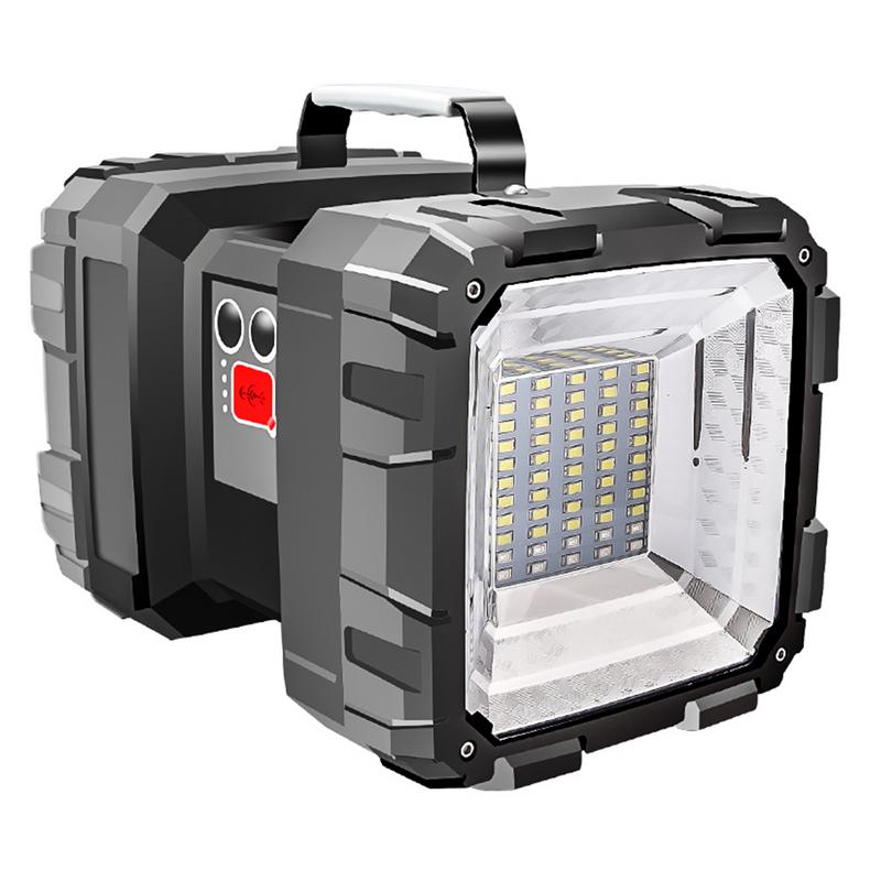 Super Helle Doppel Kopf Taschenlampe Suchscheinwer... – Grandado