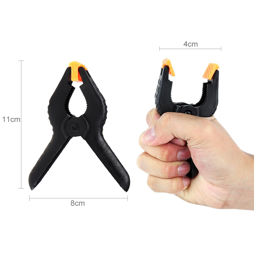 Plastic Tight Clip Clamp Photographic Equipment Universal Use for Photography Paper Background Backdrop Stand Holder
