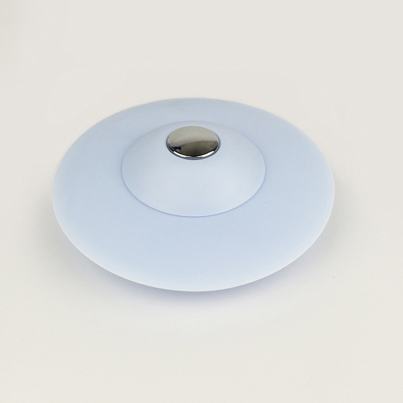 TPR Bath Tub Sink Floor Drain Stopper Hair Catcher Plug Kitchen Water Laundry 40FP12: Blue