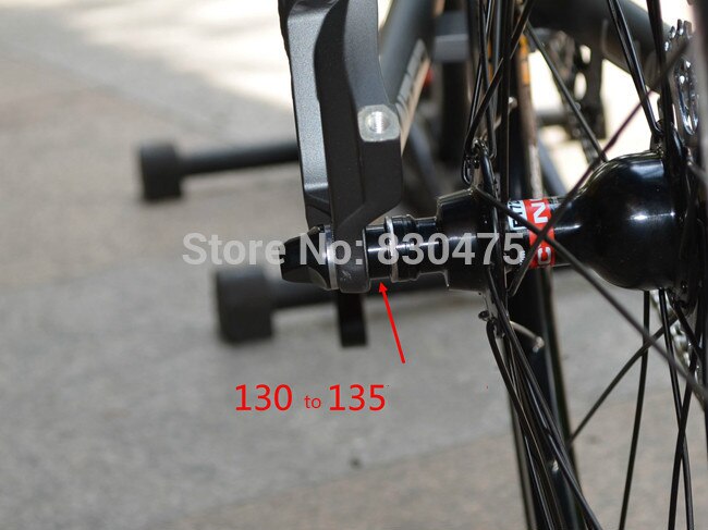 Eiossix-Adaptador de bujes traseros para bicicleta, convertidor de buje trasero bmx de 130mm a 135mm