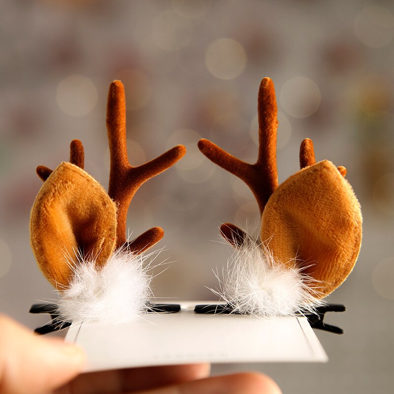 Cute Antlers Dog Cat Kid Hari Accessories Christmas Supplies for Pets Girls Santa Claus Puppy Mascotas Hairpin Hearwear: 6
