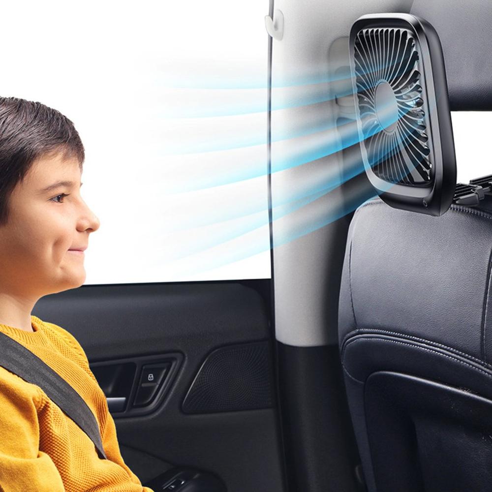 Sterke autoventilator 12v vrachtwagen krachtige dempende grote windkoelventilator ultra stil en draagbaar