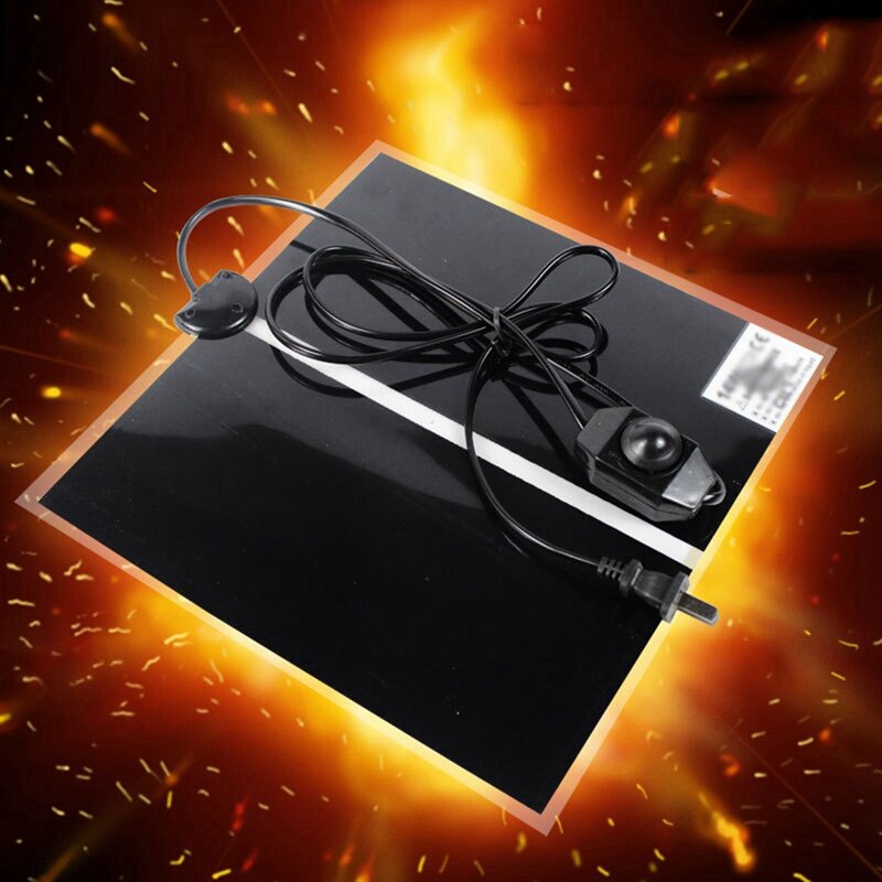 Heating Warm Pad Adjustable Temperature Controller Incubator Mat Tools Terrarium Reptiles Pet Pad Heat Mat 5-28W Climbing
