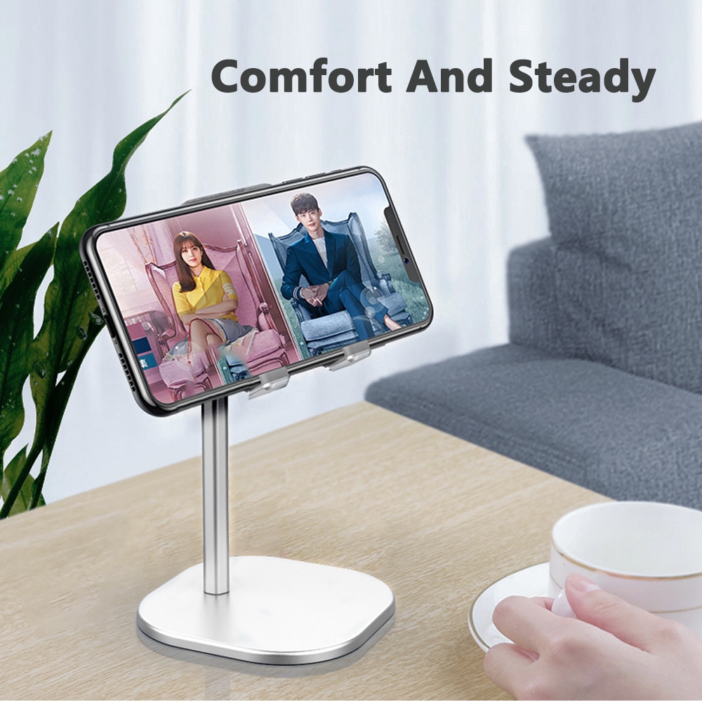 Caseier Bureau Mobiele Telefoon Houder Stand Voor Iphone Ipad Xiaomi Verstelbare Desktop Tablet Houder Universele Tafel Mobiele Telefoon Stand