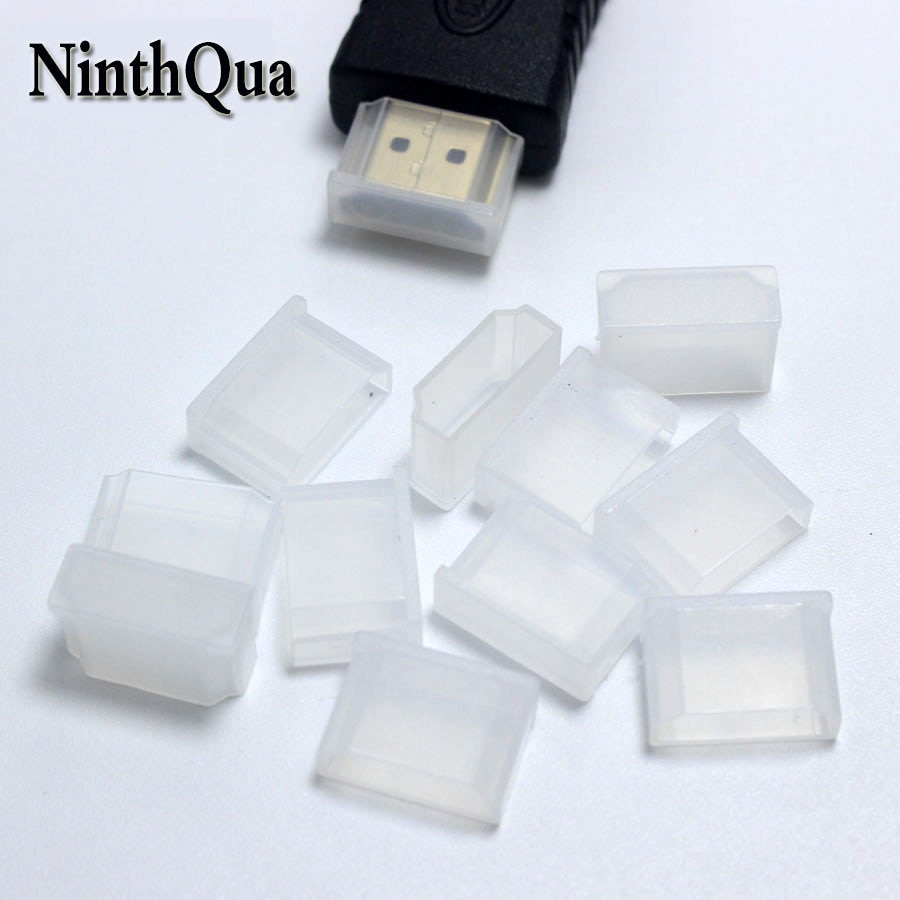 NinthQua 10 stks Stofkap/Case voor Mannelijke HDMI Plug Adapter AV Connector voor HDTV HDCP 1080 p ect