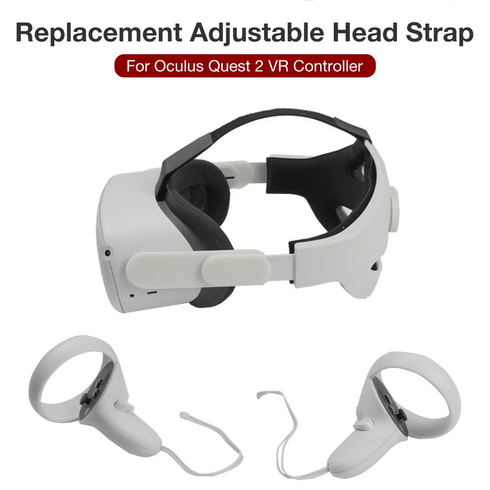 Headband For Oculus Quest 2 VR Headset Replacement Adjustable Head Strap Support For Quest2 Virtual Reality Accessories
