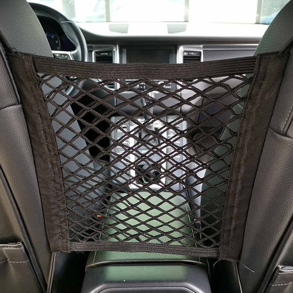 Auto Opbergtas Truck Interieur Zwart Onderdelen Accessoires Mesh Bag Vaste Bag Pocket