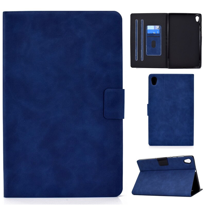 Voor Lenovo Tab M10 Hd (2nd Gen) tb X306X Tb X306F X306 10.1 Case Business Coque Voor Lenovo Tab M10 Hd Gen 2 2nd Tablet Cover Pen: Blue