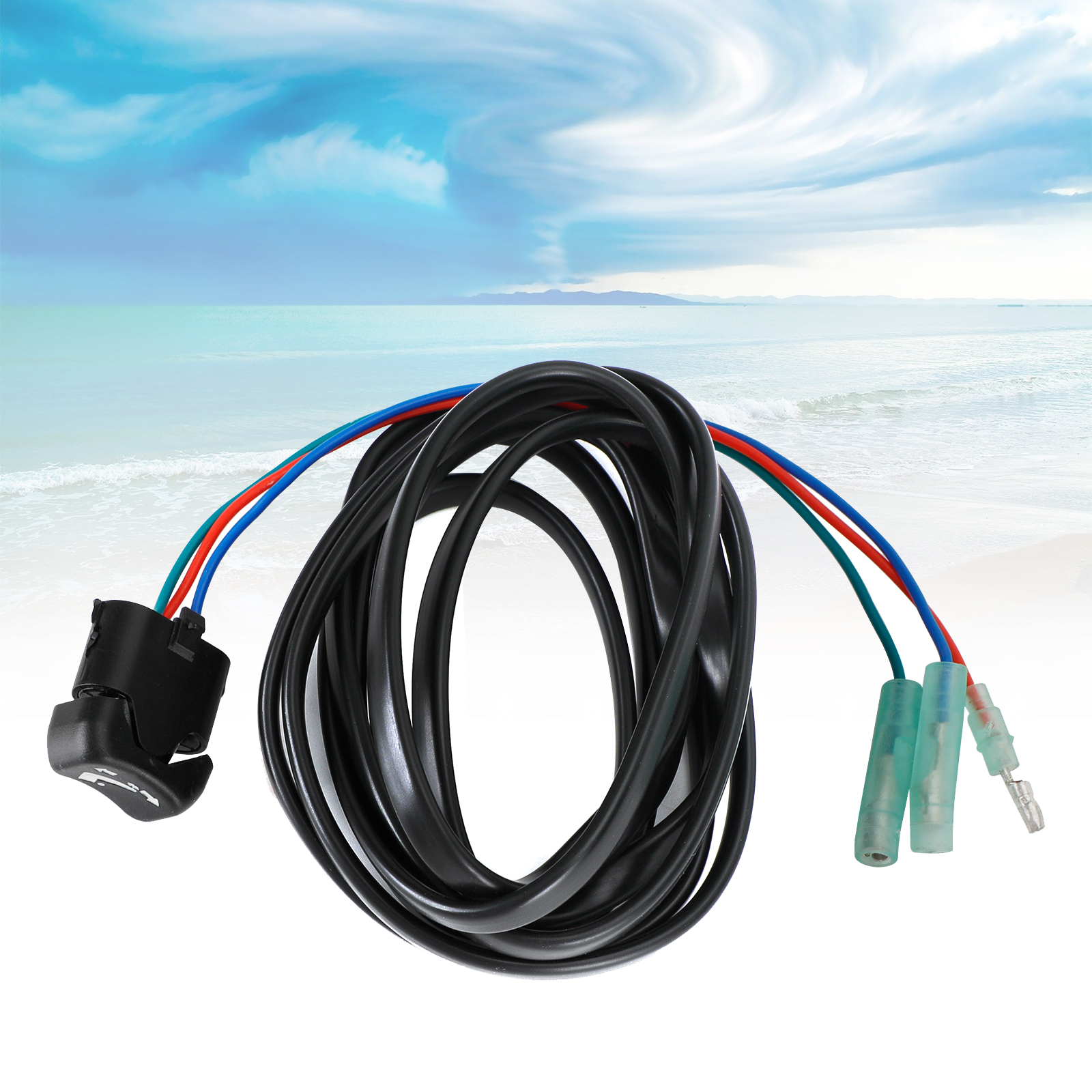 Areyourshop Trim & Tilt Schakelaar Assemby Fit Voor Yamaha 704-82563-41-00 704-82563-42-00 Boot Onderdelen