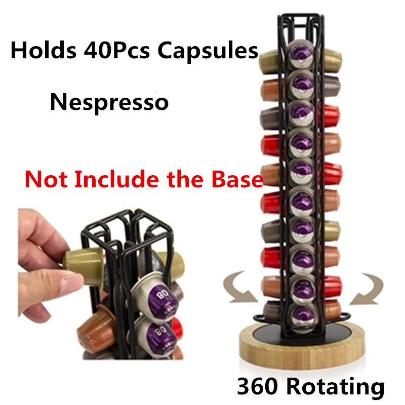 40 schoten Kaffee Kapsel Organizer Lagerung Stehen Praktische Kaffee Schubladen Kapseln Halter Für Nespresso Kaffee Kapsel Regale: Dark Khaki