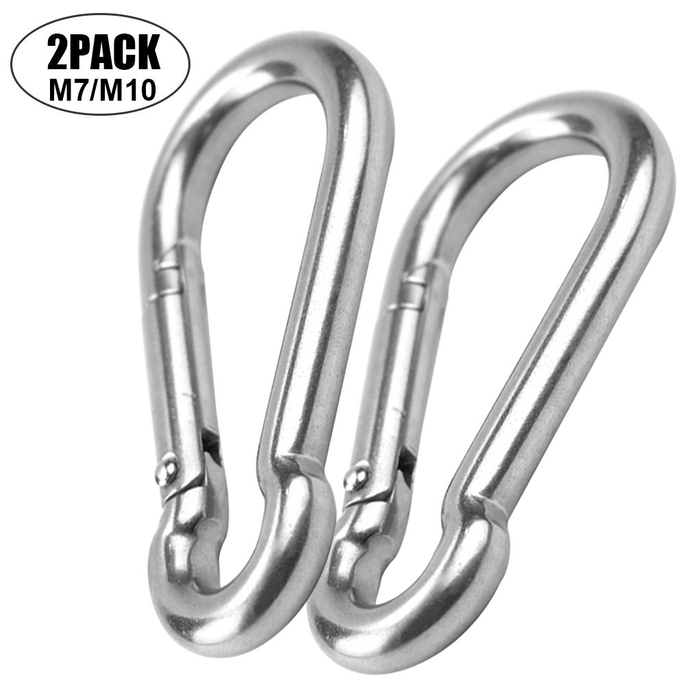 Carabiner Clip Heavy Duty Hook Climbing Heavy Duty Carabiner Clip Large Buckle Stainless Steel Carabiner Clip Keychain Link
