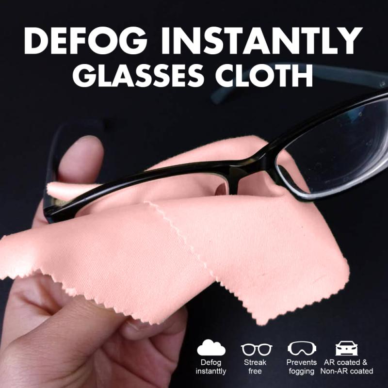 5Pcs Anti-Fog Glazen Doek Bril Vegen Doek Glazen Doek Schoonmaakdoekje Voorkomt Lens Tegen Beslaan Schoonmaken doeken Gereedschap