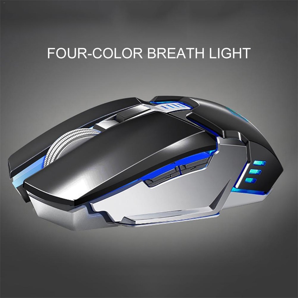 Rechargeable 2.4GHZ wireless mechanical keyboard and mouse game set combination standard low energy gaming equipment #10
