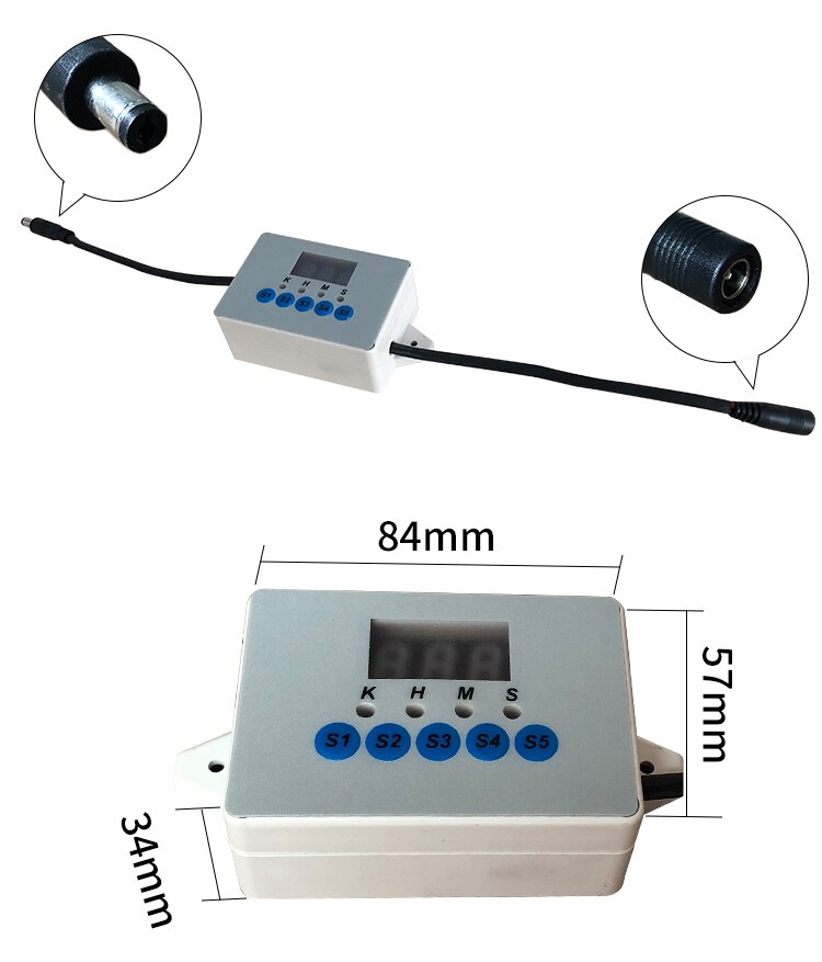 Aeroponics Timer, zyklus Timer, Minimun 1 S, Maximun 999 H, automatische speicher funktion DC9 ~ 24 V, Schnell und bequem