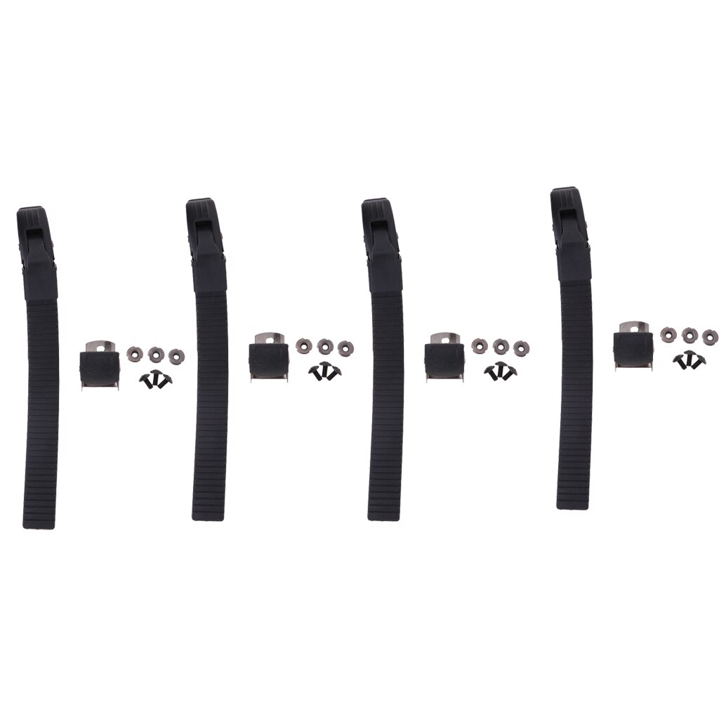 Perfeclan 4 x Inline Skate Strap fibbia con viti di serraggio sostituzione dadi