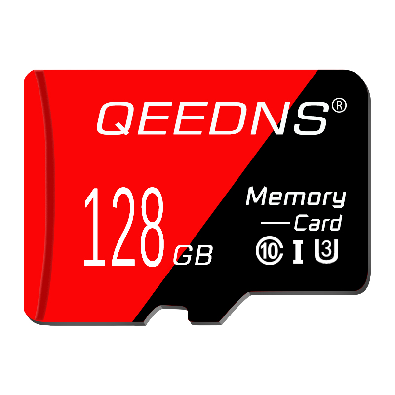 Mini SD TF Karte 128GB Mikro-Karte 256GB hoch Geschwindigkeit Speicher Karte 64GB 32GB 16GB 8GB Microsd Karten Für Telefon Freies Adapter: 128GB
