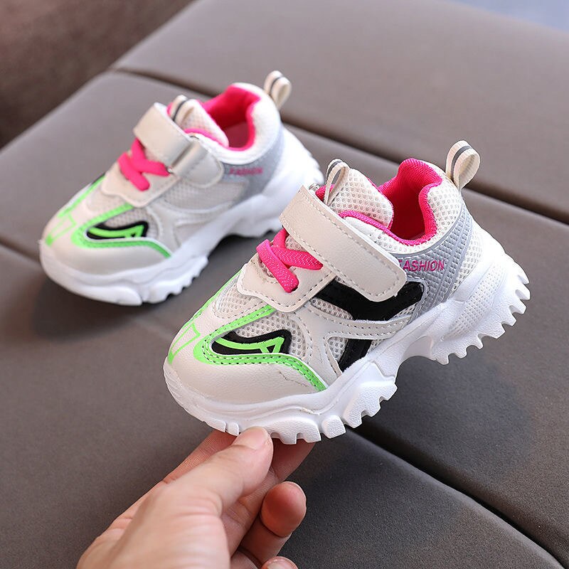 neue Frühling Weiße Schuhe freundlicher Sport Schuhe Jungen Weichen sohlen Netz Schuhe Weibliche freundlicher Baby Schuhe